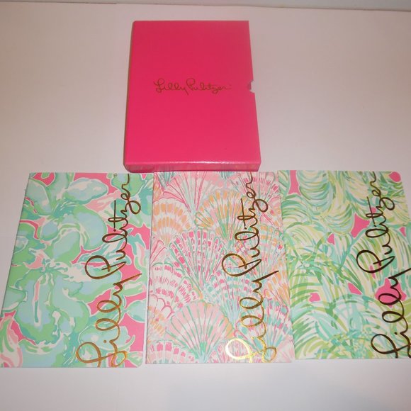 LOT Lilly Pulitzer iPad Case 2/3 Notebooks Journal - Picture 5 of 7